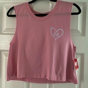 NWT Cyclebar Cropped Muscle Tee